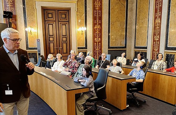 NÖAAB-Gemeindegruppe Horn besuchte Parlament in Wien