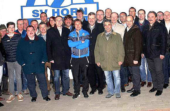 Horn: Bürgermeister und Vize besuchten SV Horn-Heimspiel