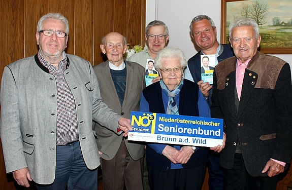 Senioren unterstützen EU-Abg. Lukas Mandl 