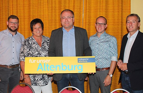 Altenburg: Bewährtes VP-Team und junge Bereichssprecher
