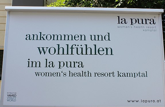 Gars: Landeshauptmann Pröll eröffnete "La Pura" - Gesundheitszentrum für Frauen bringt 157 Arbeitsplätze!