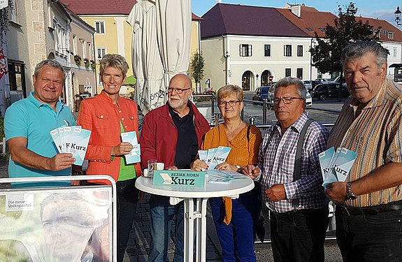 Eggenburg: "Kurz-Kaffee" mit NRW-Kandidatinnen